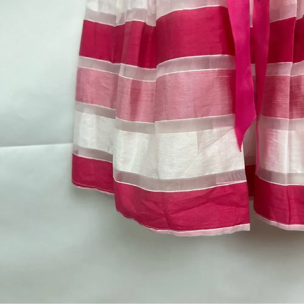 Btween pink and white party dress